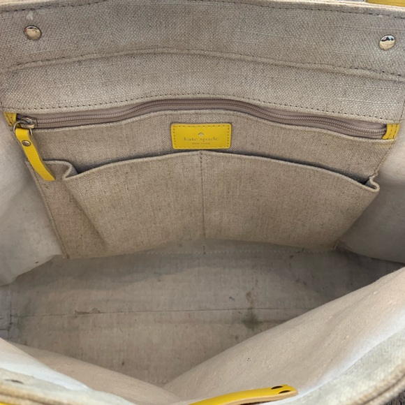 Kate Spade canvas and leather tote - Picture 6 of 6